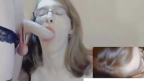 Double Of A Hot Transsexual Pov Blowjob