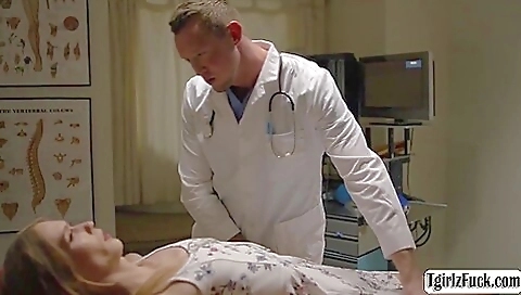 Doctors Big Cock Analed Small Tits Tranny